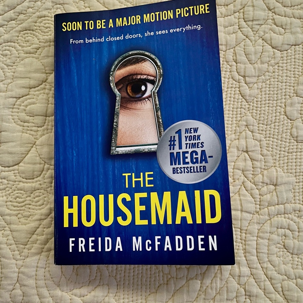 Chronicle Books 'The Housemaid' Blue and Yellow Cover